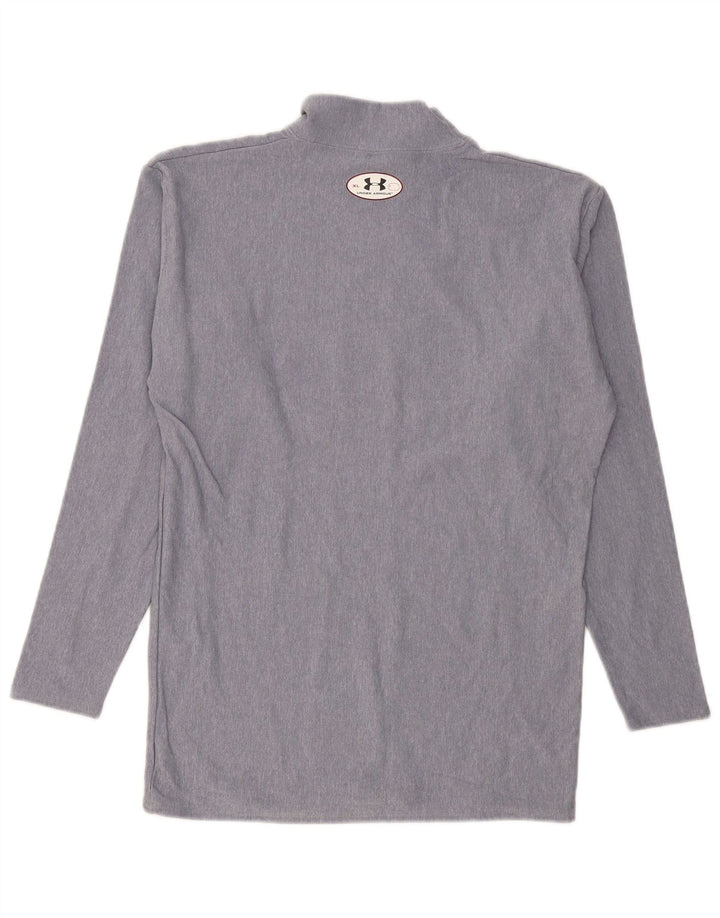 Under Armour Dame Cold Gear Top Langærmet UK 18 XL Grå