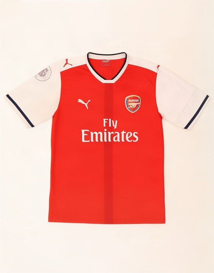 Puma Herre Arsenal Grafisk T-Shirt Top Stor Rød