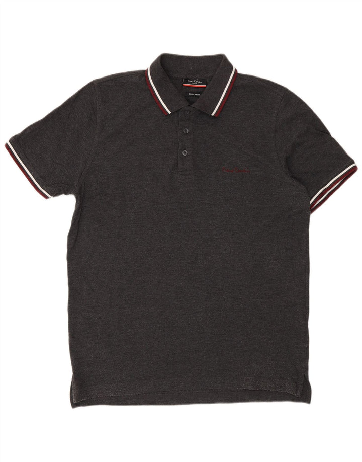 Pierre Cardin Herre Regular Fit Polo Shirt Medium Grey Bomuld Classic