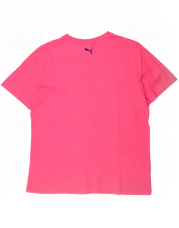 Puma Herre grafisk T-shirt Top Medium Pink