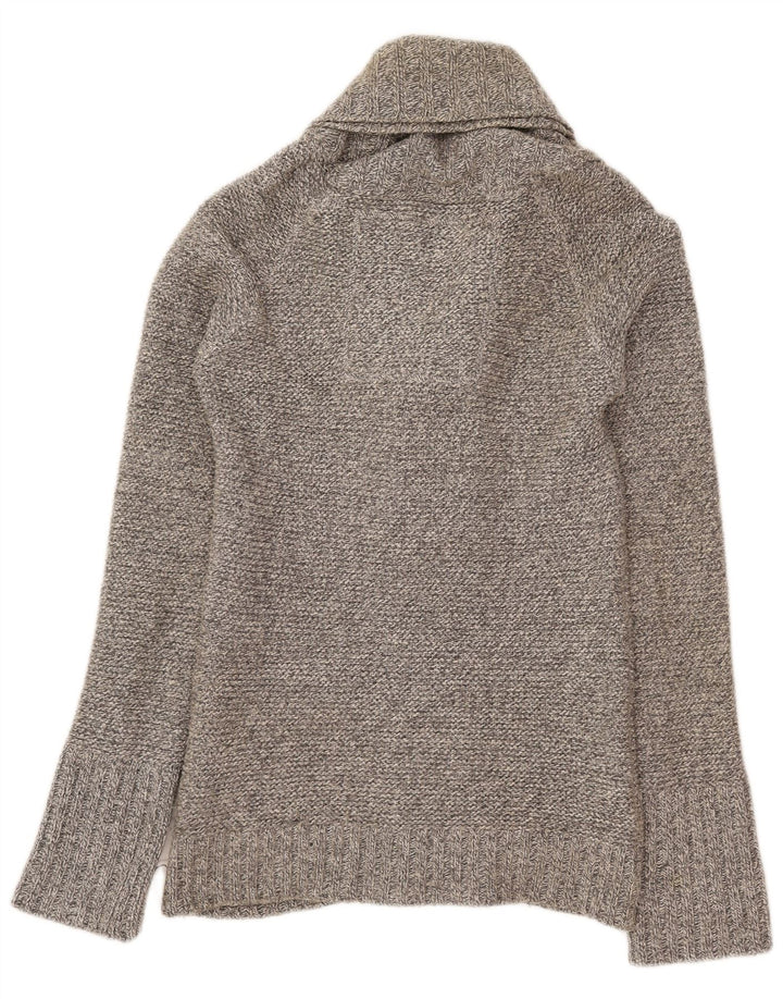 Superdry Cardigan sweater til mænd mellemgrå bomuld