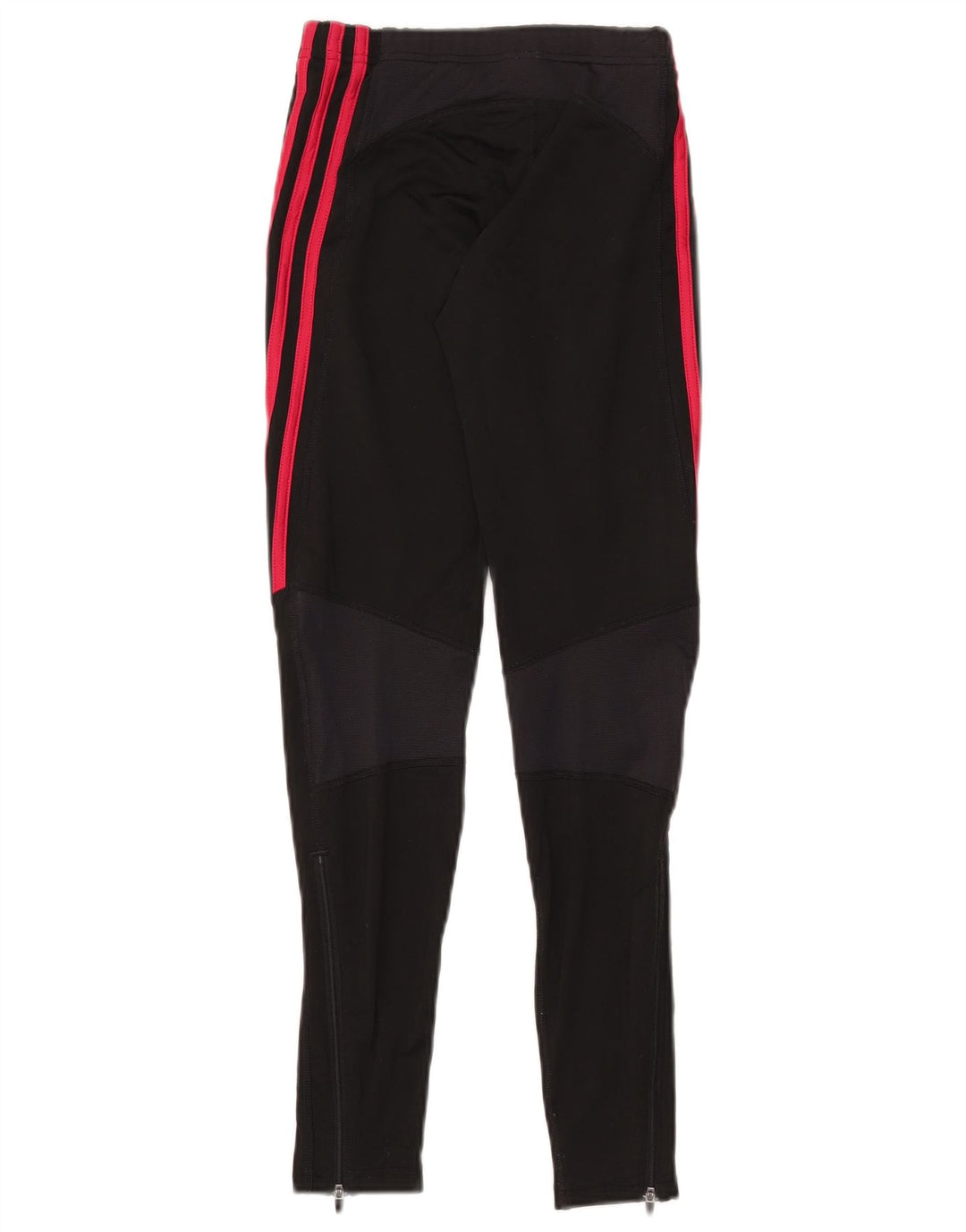 Adidas Womens Leggings UK 10 Small Black Polyester