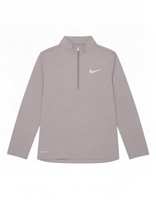 Nike Boys Dri Fit Pullover Træningsdragt Top 4-5 år Lille Grå Flecked