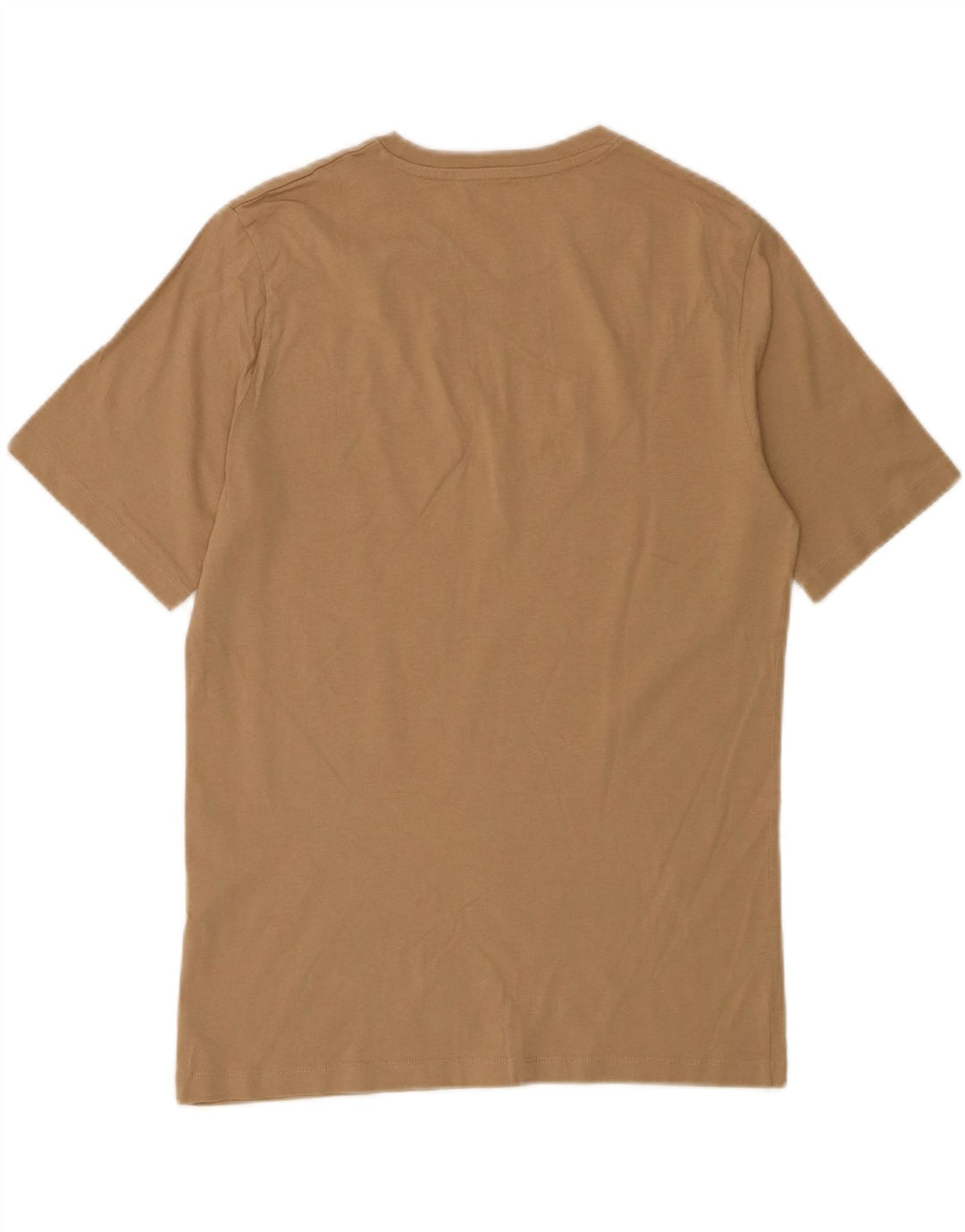 JACK & JONES Mens T-Shirt Top Small Beige Cotton Vintage Jack & Jones and Second-Hand Jack & Jones from Messina Hembry 