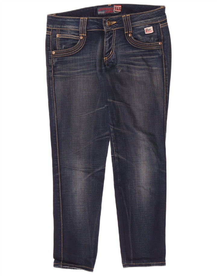 Roy Rogers Dame Slim Jeans IT 42 Medium W28 L28 Blå