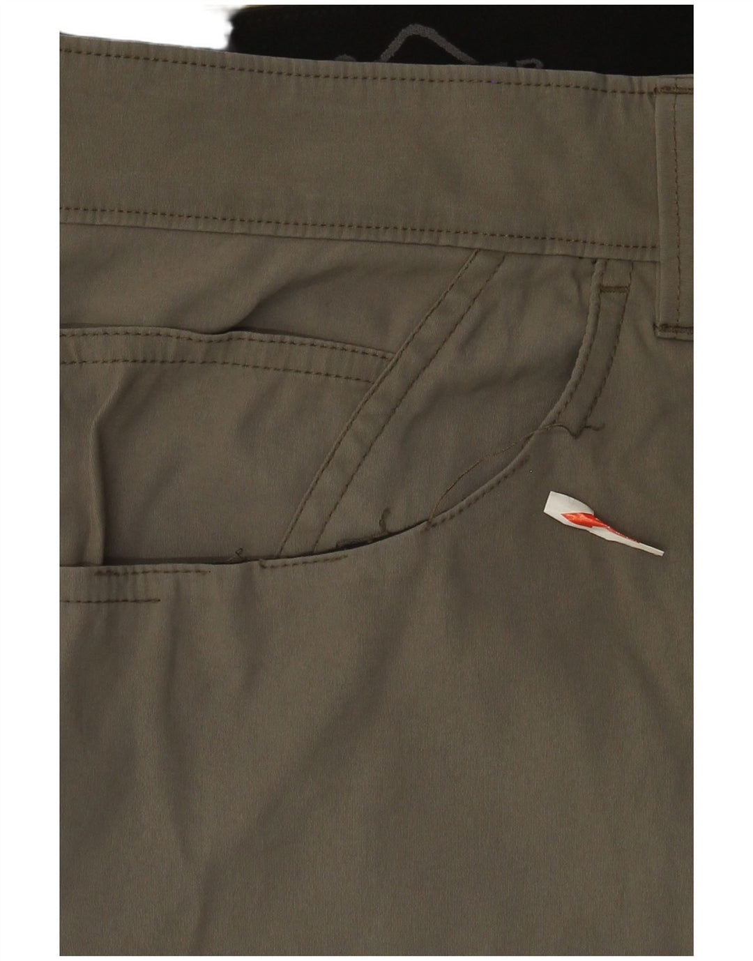 Eddie Bauer Straight Casual Bukser til mænd W36 L32 Grå Nylon