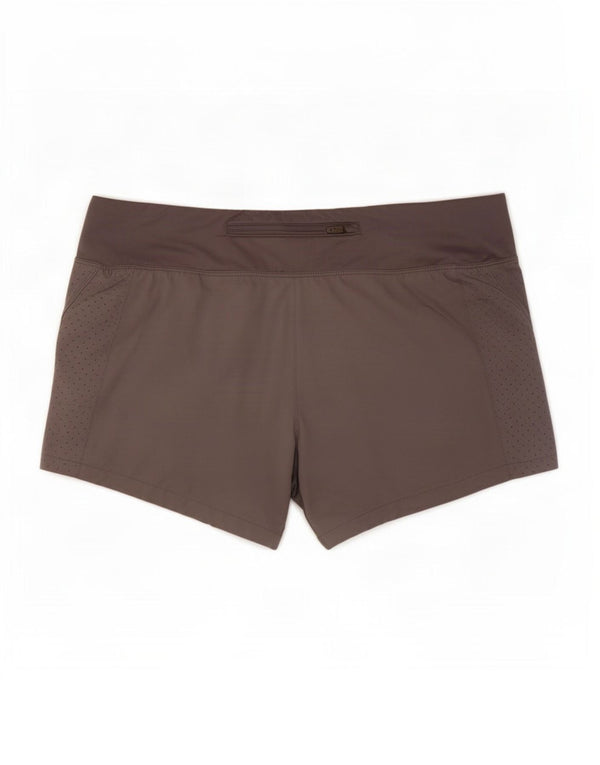 Nike Dame Dri Fit sportsshorts UK 6 XS Grå Polyester