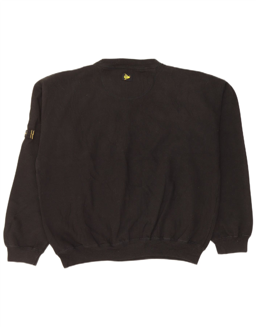 Dunlop Herre Grafisk Sweatshirt Jumper XL Sort Bomuld