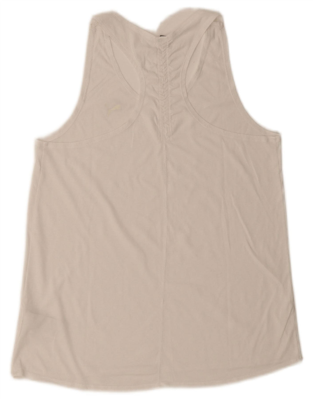Puma Damevest Top UK 12 Medium White Polyester