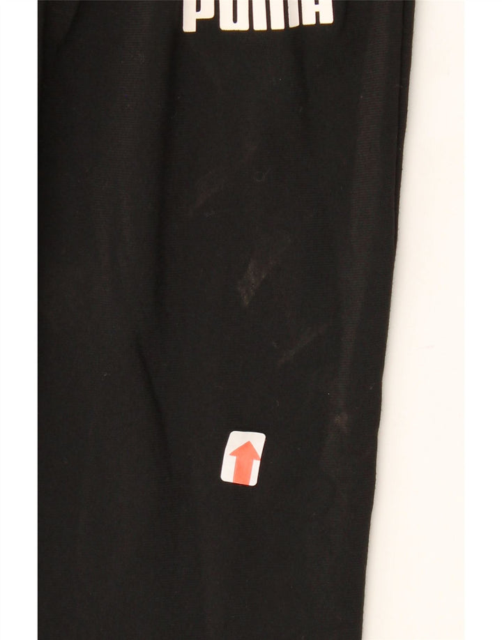 PUMA Womens Tracksuit Trousers Joggers UK 12 Medium Black Polyester Vintage Puma and Second-Hand Puma from Messina Hembry 