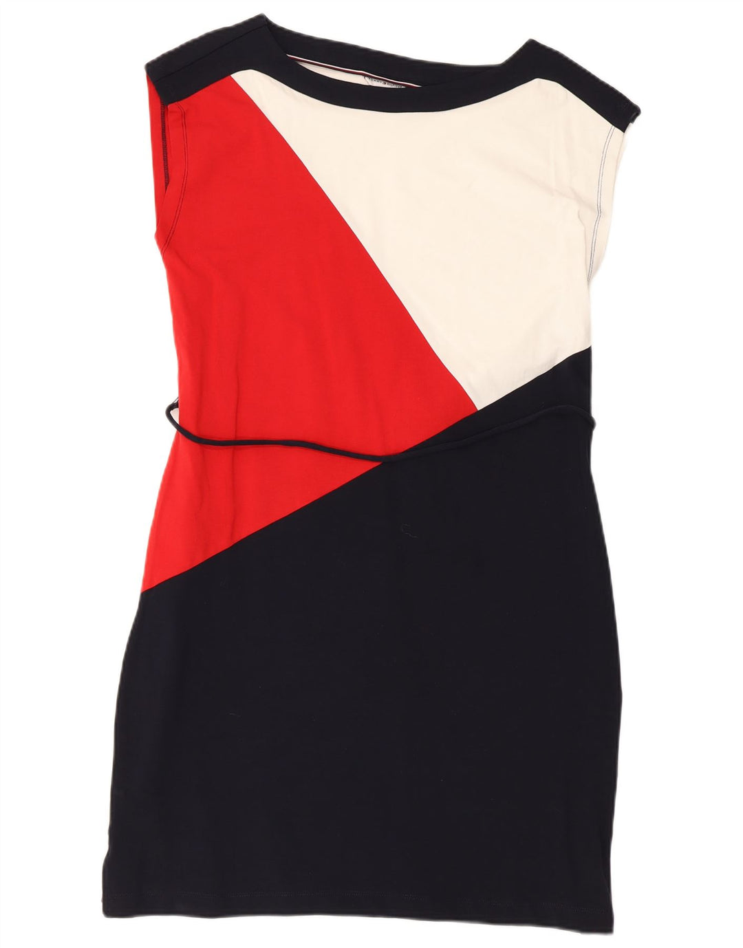 Tommy Hilfiger Kvinders Skede Kjole UK 12 Medium Flerfarvet Colourblock