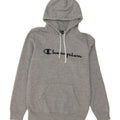 CHAMPION Mens Graphic Hoodie Jumper Small Grey Cotton Vintage Champion and Second-Hand Champion from Messina Hembry 