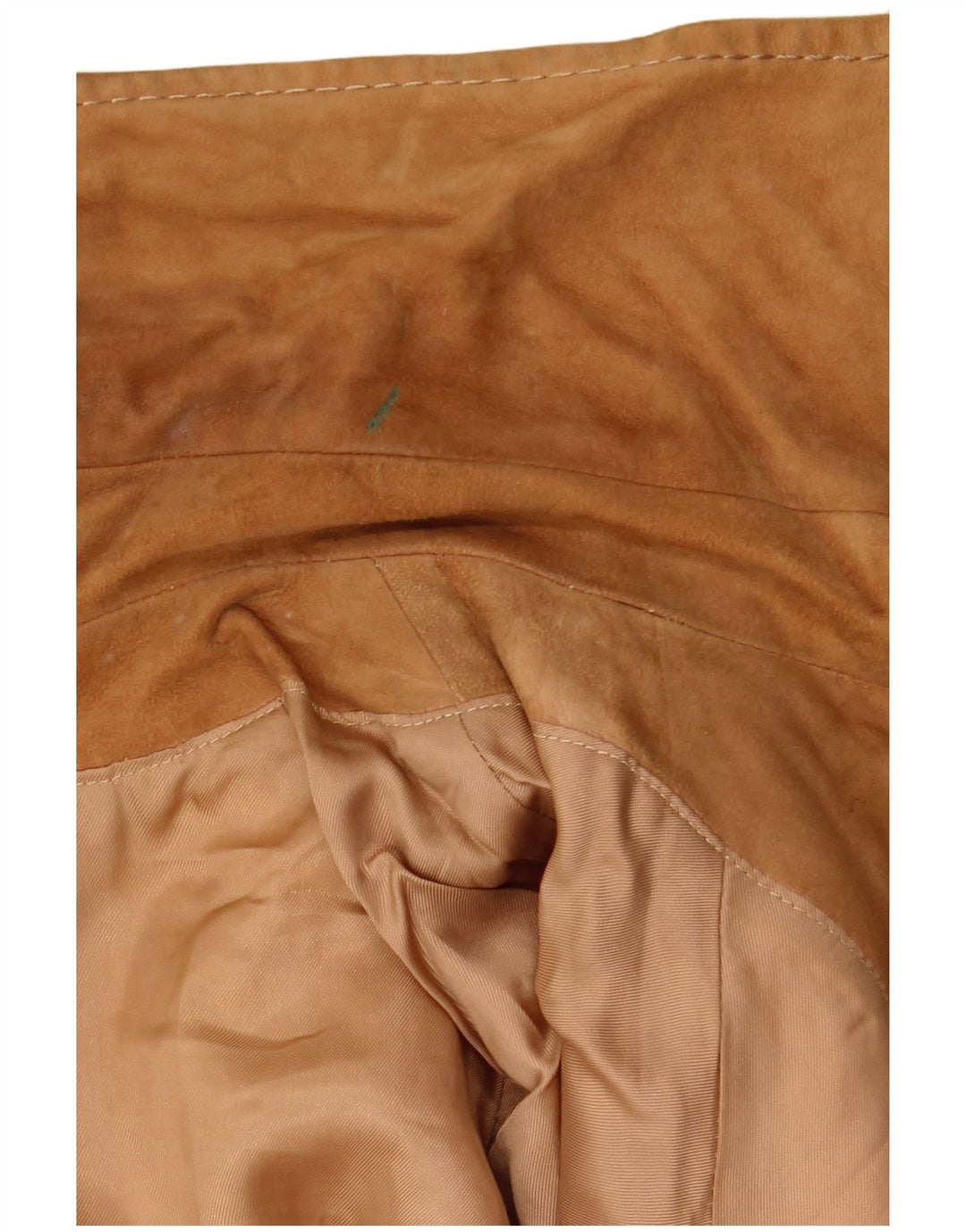 Vintage dame militær ruskindsjakke IT 48 XL Brun