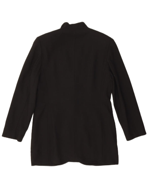 Vintage dame 1-knaps blazerjakke IT 44 Medium Sort