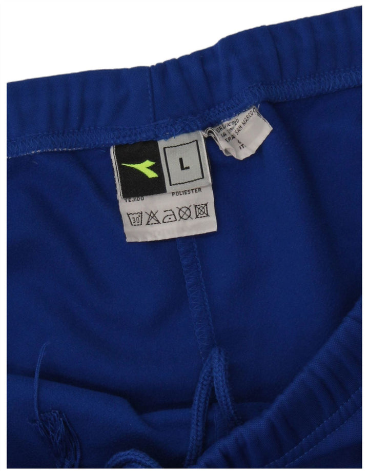 Diadora Herre træningsdragt Bukser Joggers Large Blue Polyester