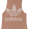 ADIDAS Womens Graphic Vest Top UK 10 Small Pink Cotton Vintage Adidas and Second-Hand Adidas from Messina Hembry 