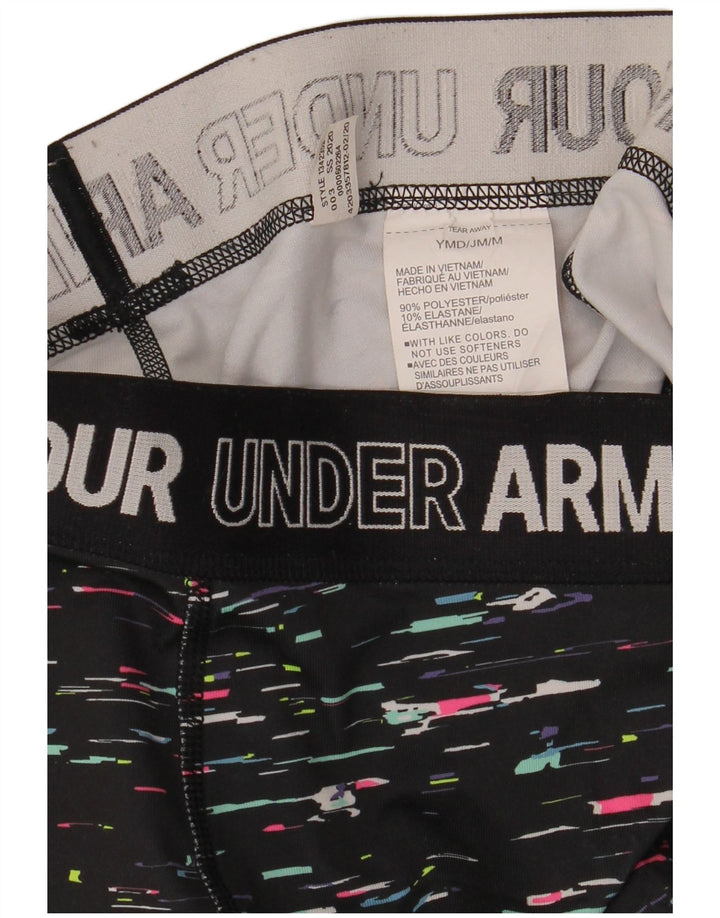 Under Armour piger træningsbukser 9-10 år Medium Sort Flecked