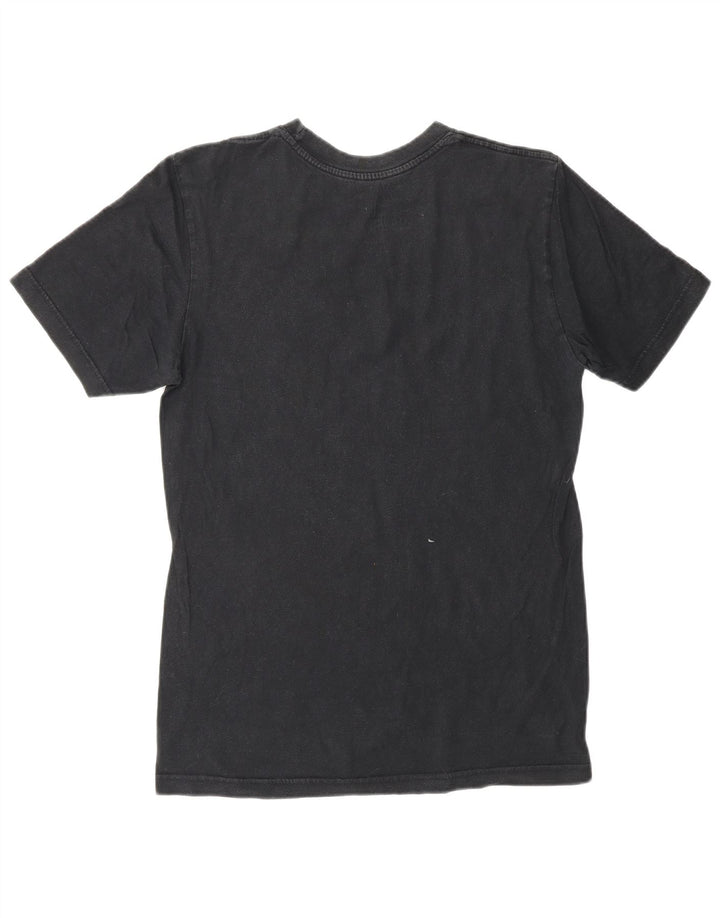 NIKE Regular Fit grafisk T-shirt top UK 6 XS Sort