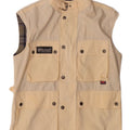 BELSTAFF Herre Utility Gilet IT 46 Small Off White Nylon