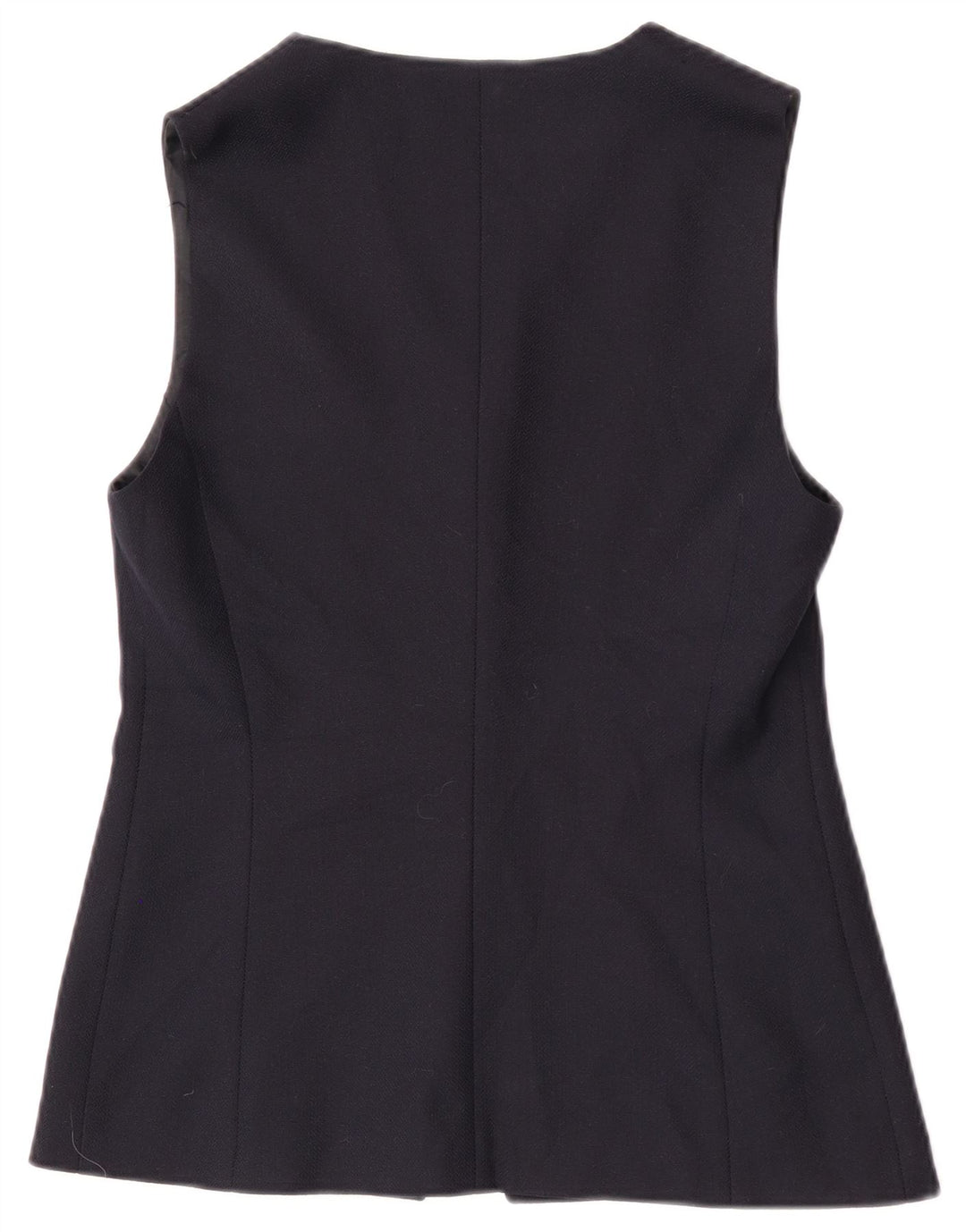 Vintage Damevest IT 42 Medium Navy Blue