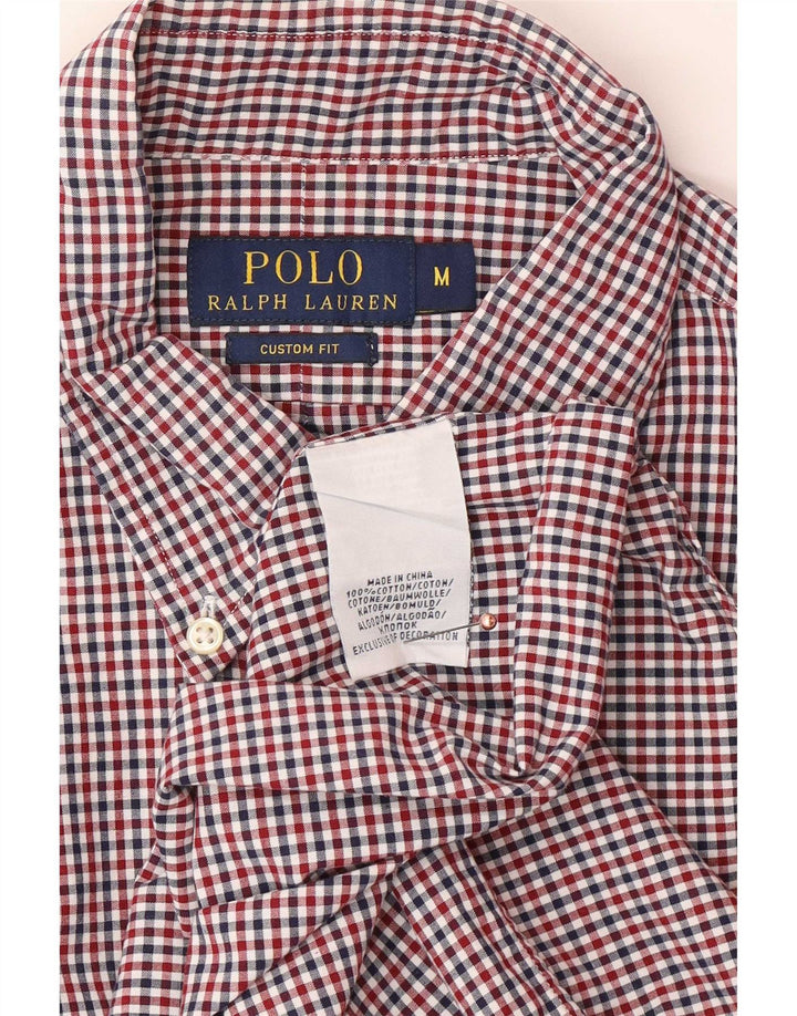 Polo Ralph Lauren Herre Custom Fit skjorte Medium Multicolored Gingham Cotton