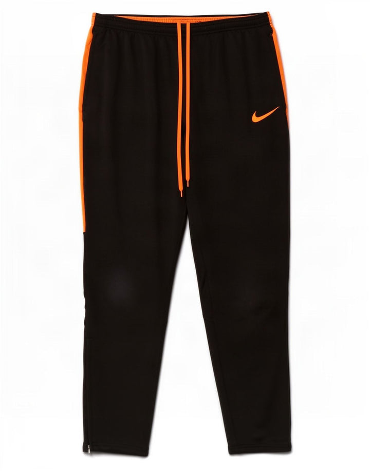Nike Herre Dri Fit træningsdragt Bukser Large Black Colourblock Polyester