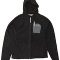 EDDIE BAUER Boys Zip Hoodie Sweater 15-16 Years XL  Black Polyester Vintage Eddie Bauer and Second-Hand Eddie Bauer from Messina Hembry 