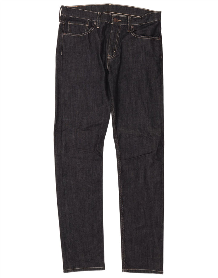 Levi's Herre 508 Slim Jeans W32 L34 Marineblå Bomuld