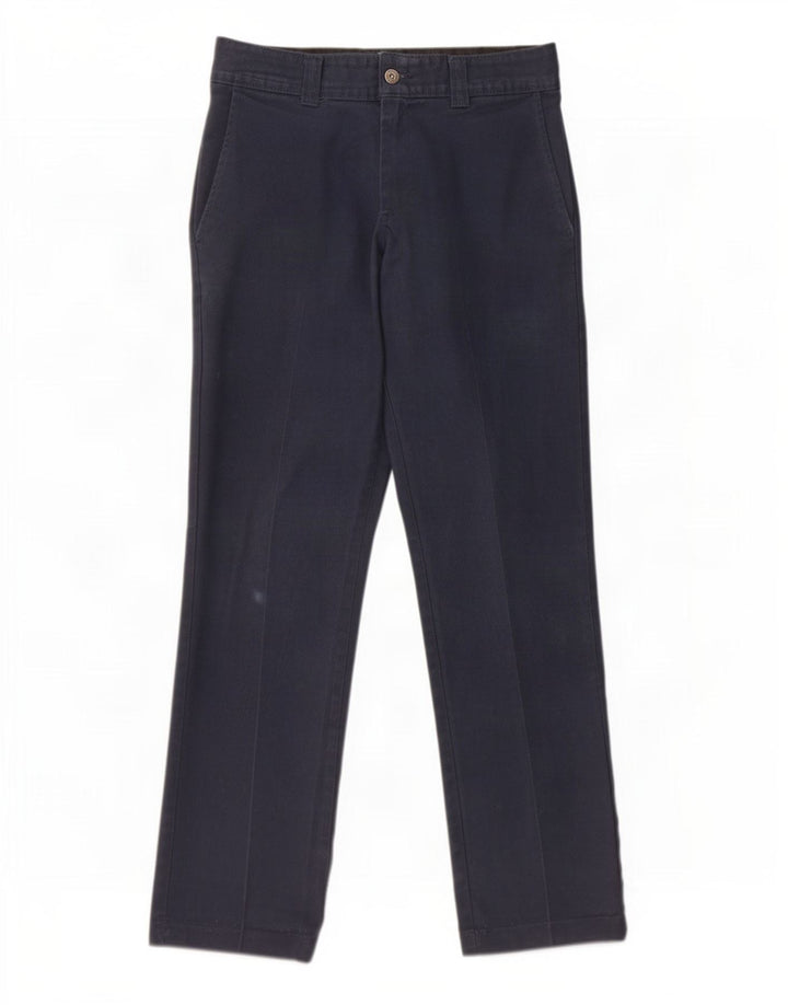 Dickies Straight Chino-bukser til mænd W30 L32 Marineblå polyester