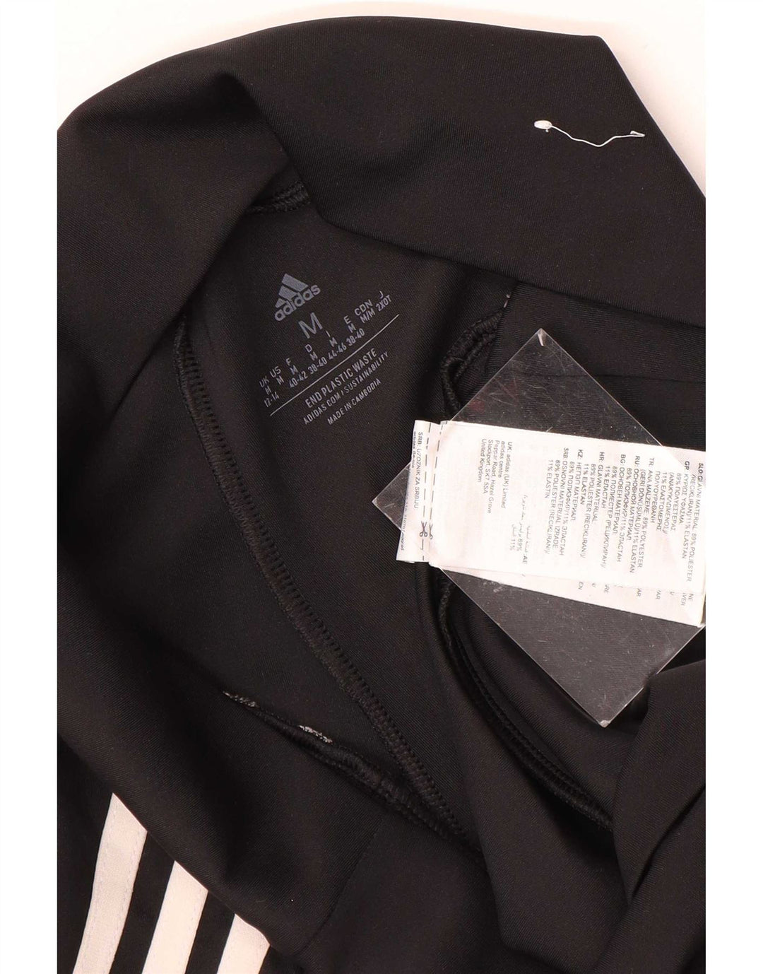 Adidas Aeroready Sportsshorts til kvinder UK 12/14 Medium Black Polyester