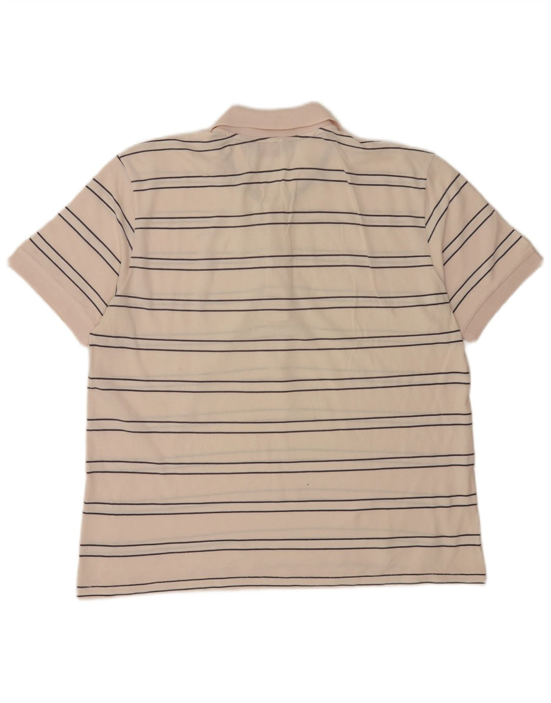 Kappa Polo Shirt til mænd, stor lyserød stribet