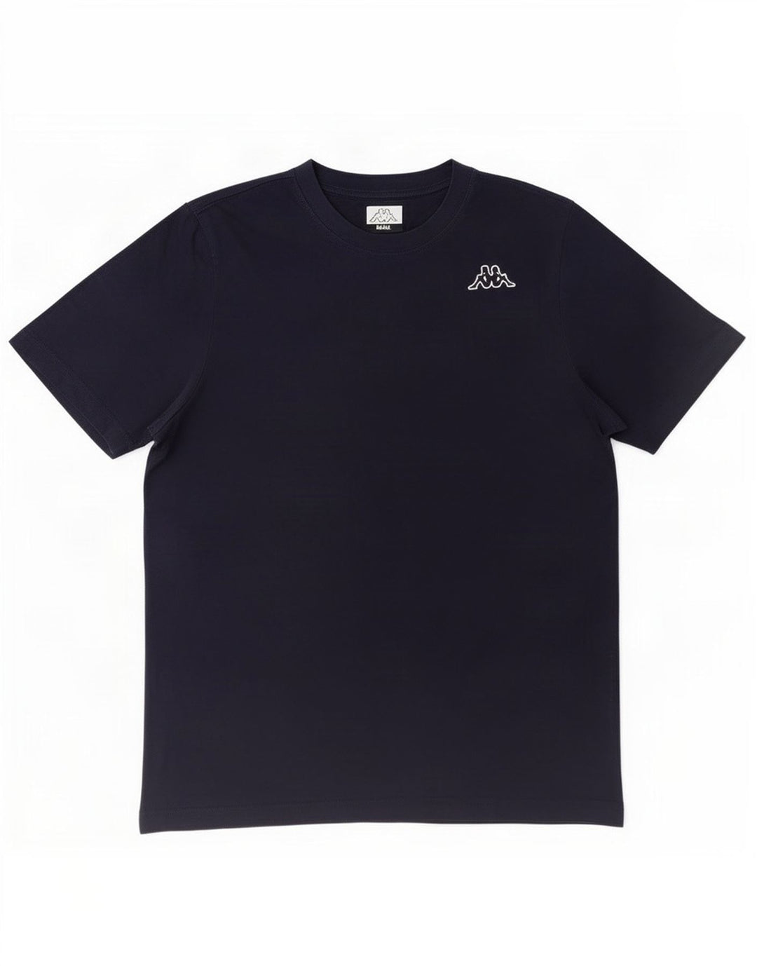Kappa Herre Grafisk T-Shirt Top Lille Marineblå