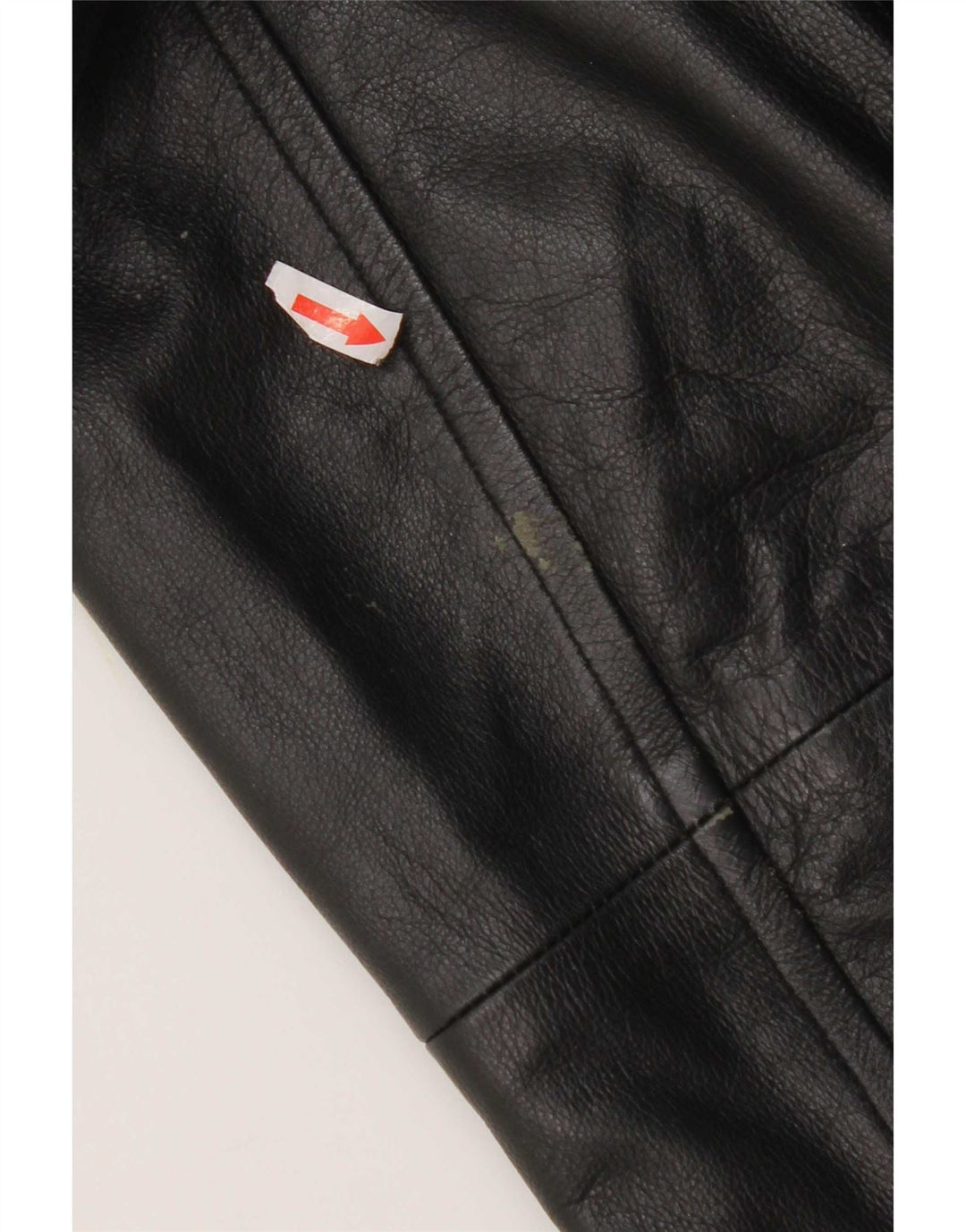 Pierre Cardin Herre Læderjakke UK 40 Large Sort