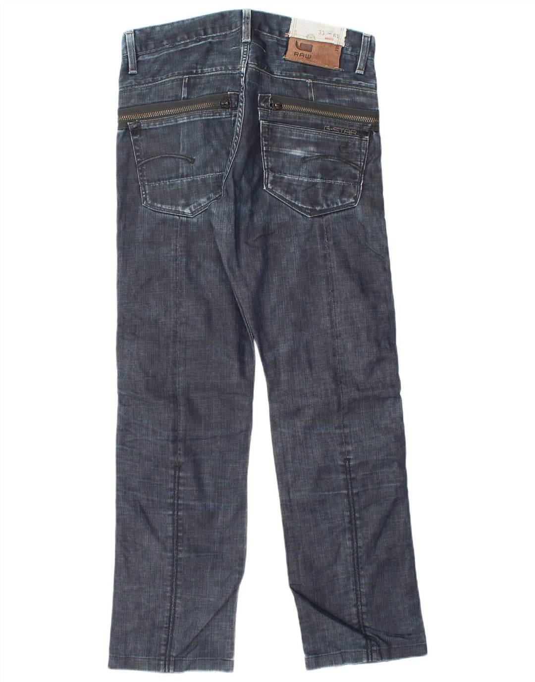 G-STAR Herre 3301 Straight Jeans W34 L32 Blå Bomuld