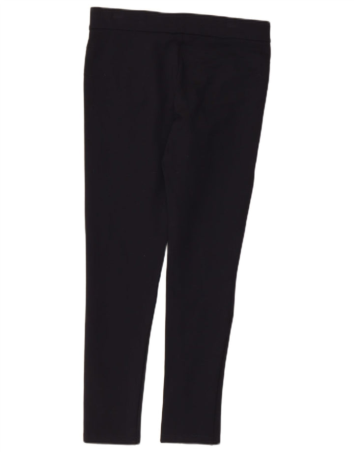 Zara Dame Cropped Trousers Medium W28 L25 Sort