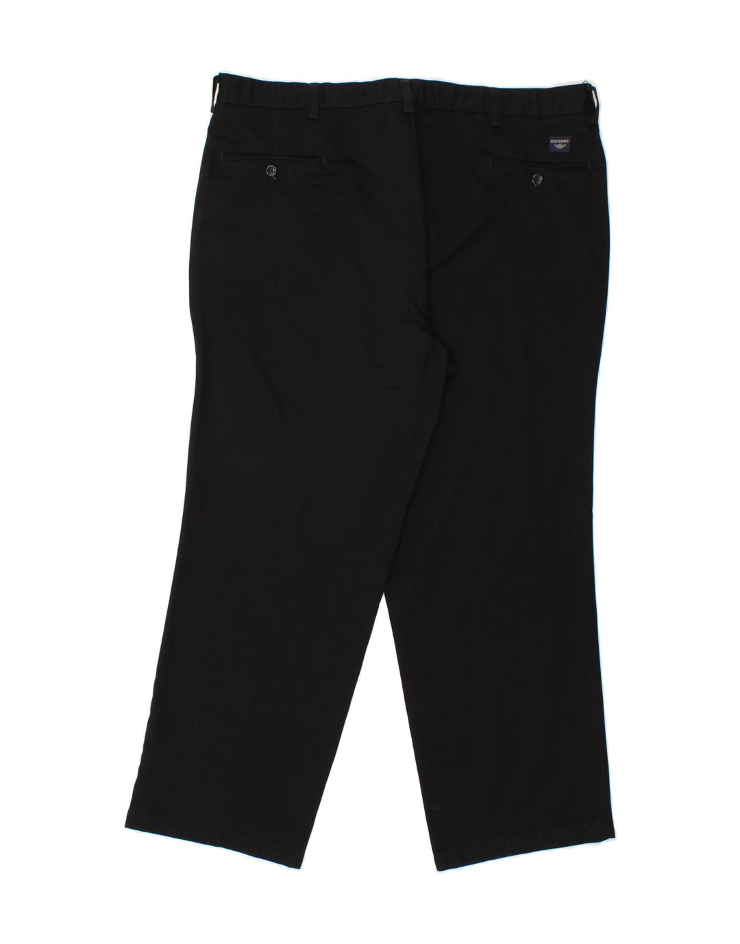 DOCKERS Mens Slim Chino Trousers W40 L29 Black Cotton Vintage Dockers and Second-Hand Dockers from Messina Hembry 