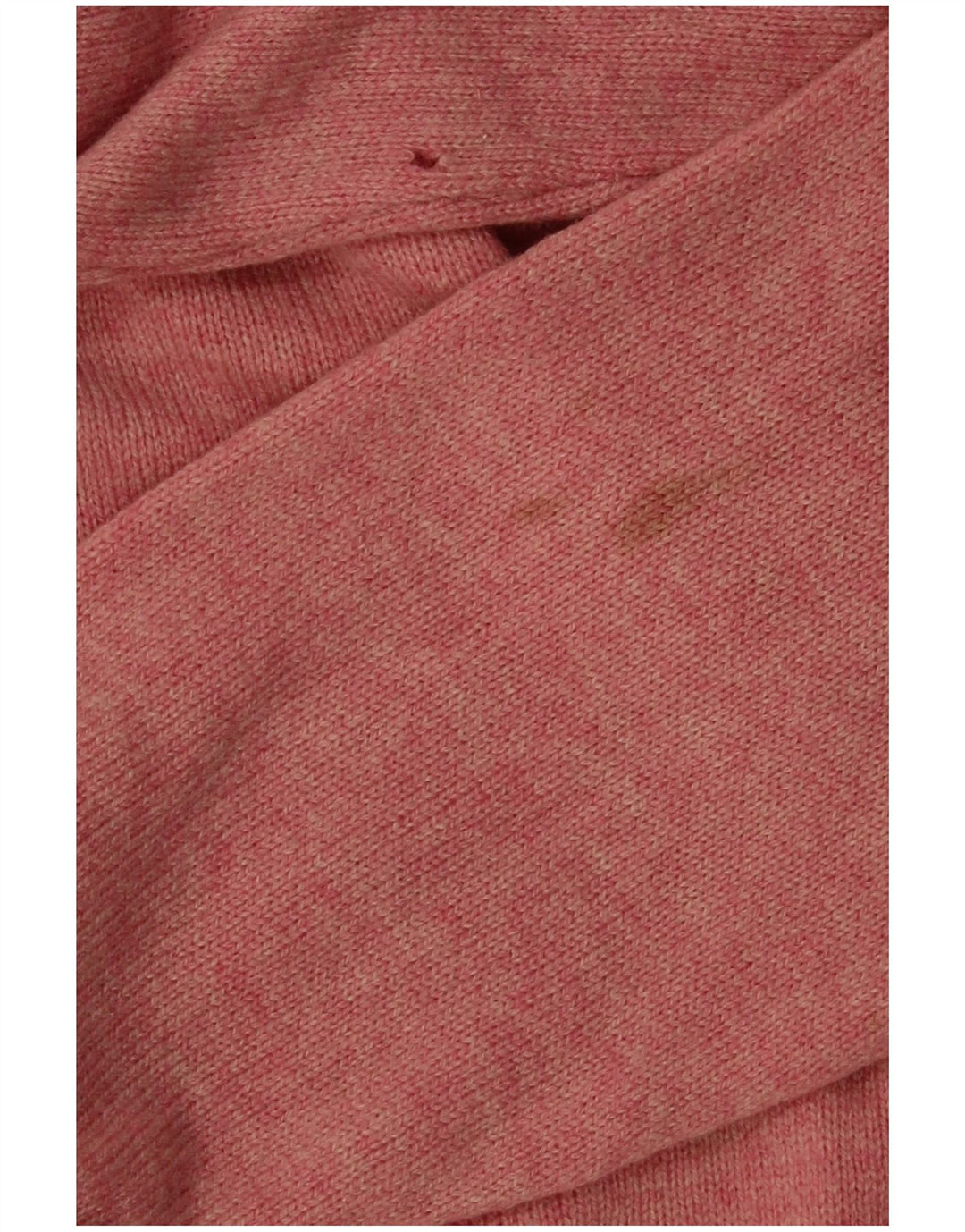 Tommy Hilfiger Herre Boat Neck Jumper Sweater Medium Pink Flecked Lammeuld