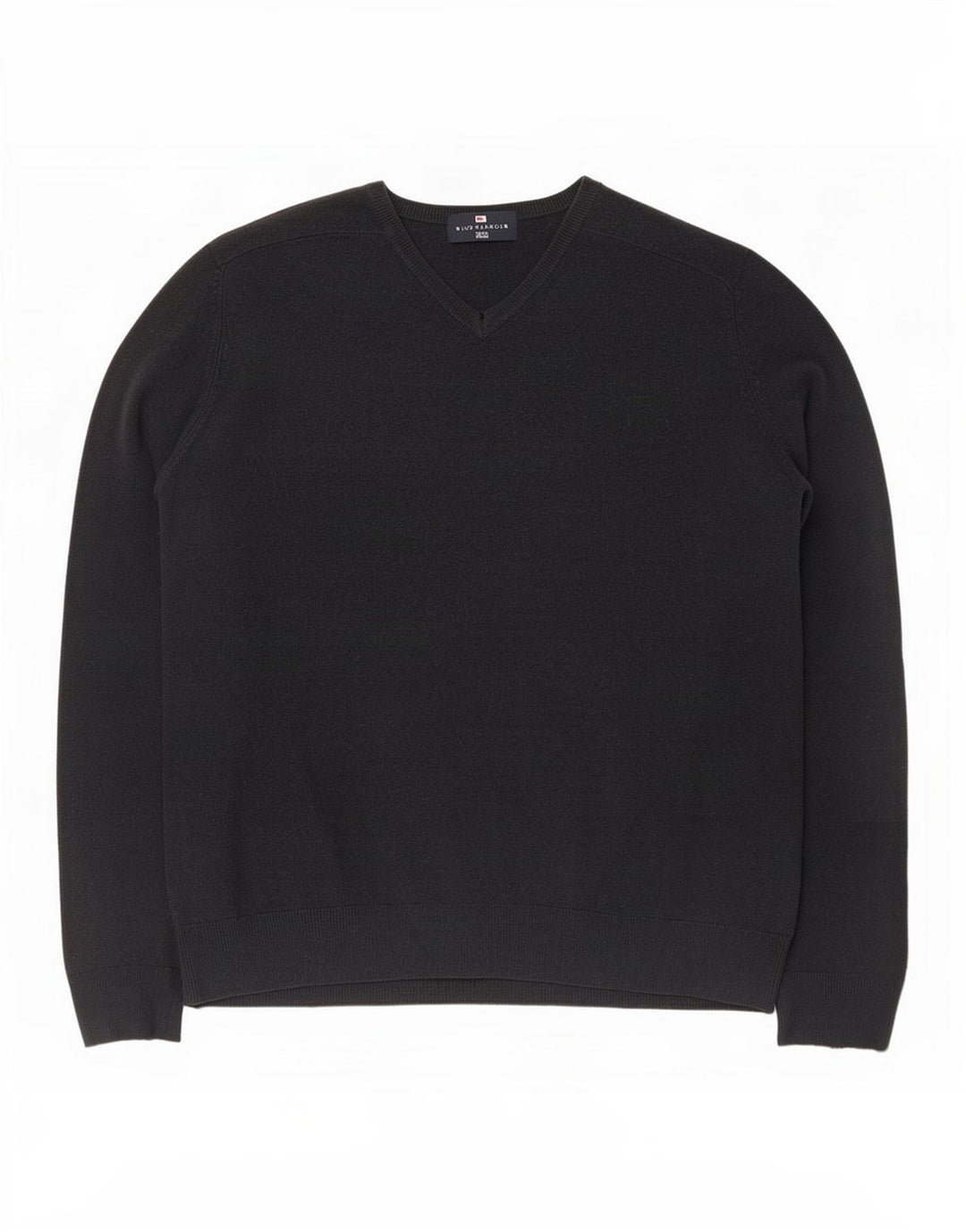 Marks & Spencer Herre V-hals sweater Medium Marineblå Akryl