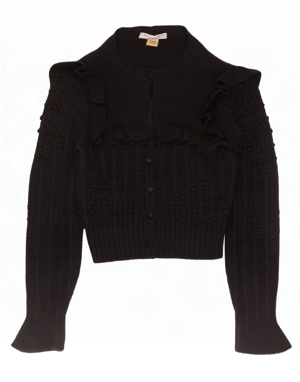 Philosphy Di Lorenzo Serafini Womens Cardigan Sweater UK 10 Small Black