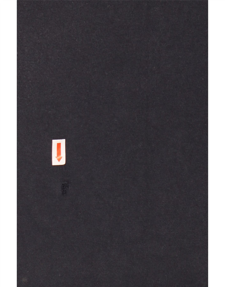 Nike Herre Standard Fit Grafisk T-shirt Top Medium Marineblå Bomuld