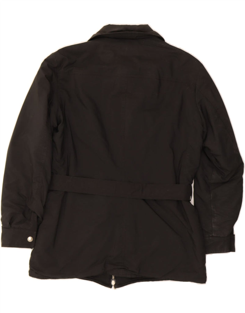 GUCCI Womens Utility Jacket IT 46 Large Black Polyester Classic Vintage Gucci and Second-Hand Gucci from Messina Hembry 