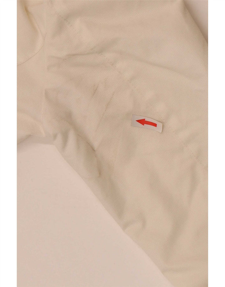 Max & Co. Trench Coat til kvinder UK 12 Medium Off White Polyamid