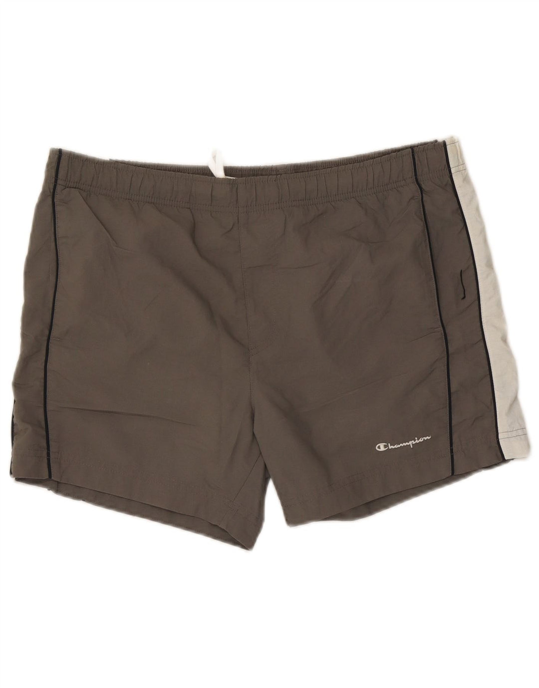 Champion Badeshorts til mænd Large Grå Colourblock Polyester