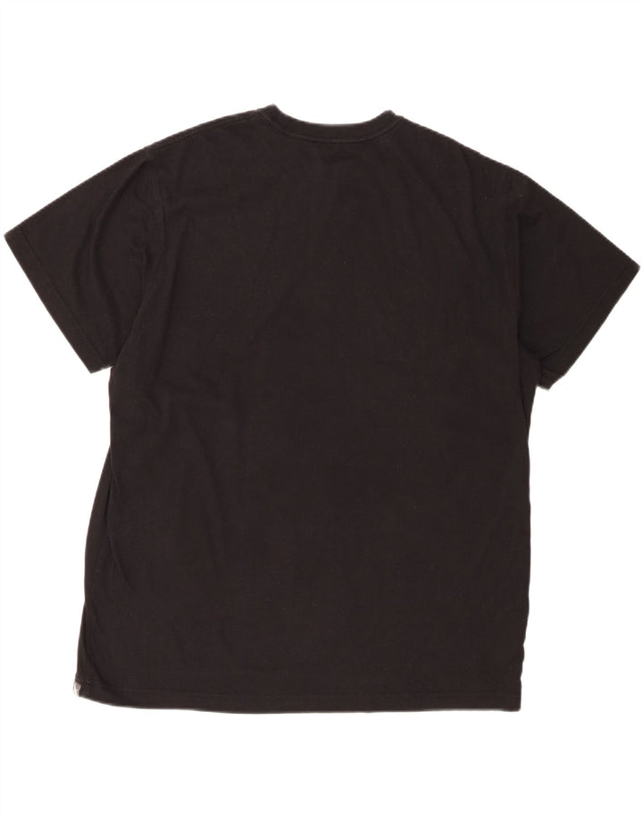 EDDIE BAUER Mens T-Shirt Top XL Black Cotton Vintage Eddie Bauer and Second-Hand Eddie Bauer from Messina Hembry 