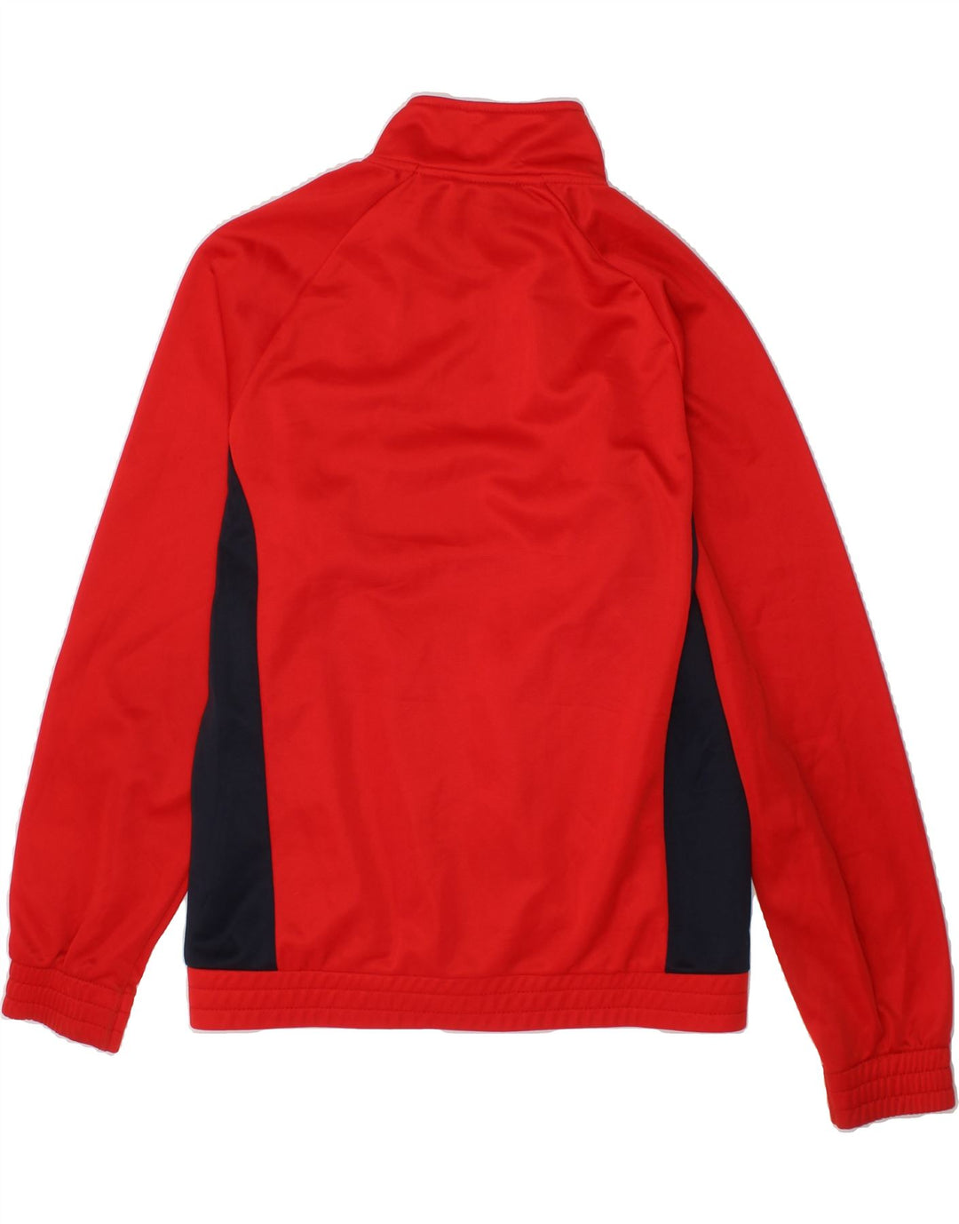 LOTTO Boys Tracksuit Top Jacket 9-10 Years Small  Red Colourblock Vintage Lotto and Second-Hand Lotto from Messina Hembry 