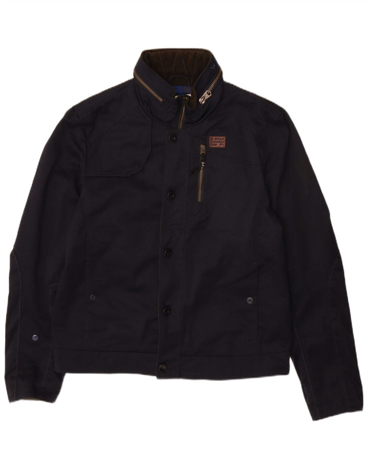 G-Star Boys Utility-jakke 13-14 år XL Marineblå Bomuld