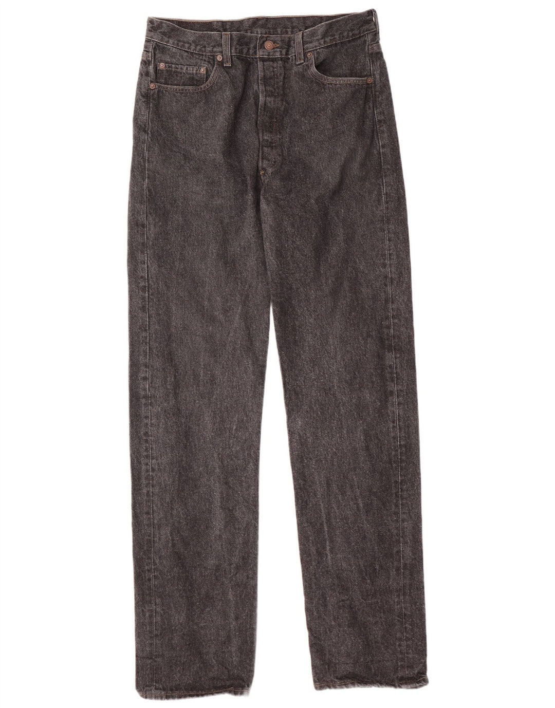 LEVI'S Straight jeans til mænd W36 L36 Grå bomuld