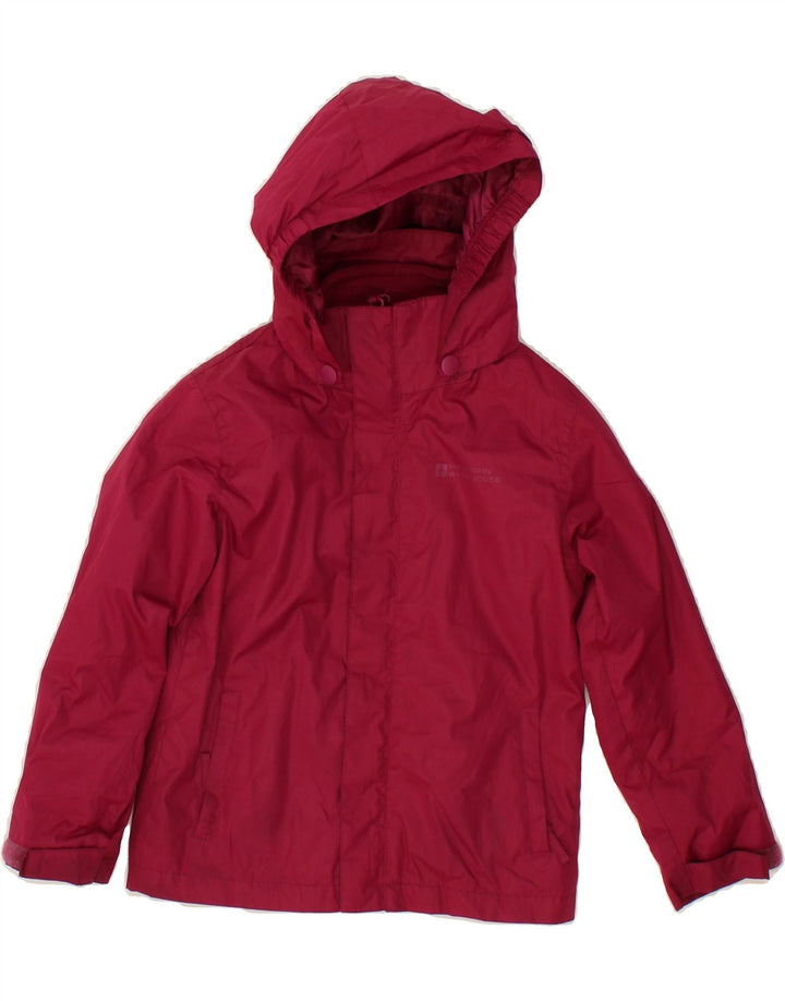 MOUNTAIN WAREHOUSE Girls Hooded Windbreaker Jacket 3-4 Years Pink Vintage Mountain Warehouse and Second-Hand Mountain Warehouse from Messina Hembry 