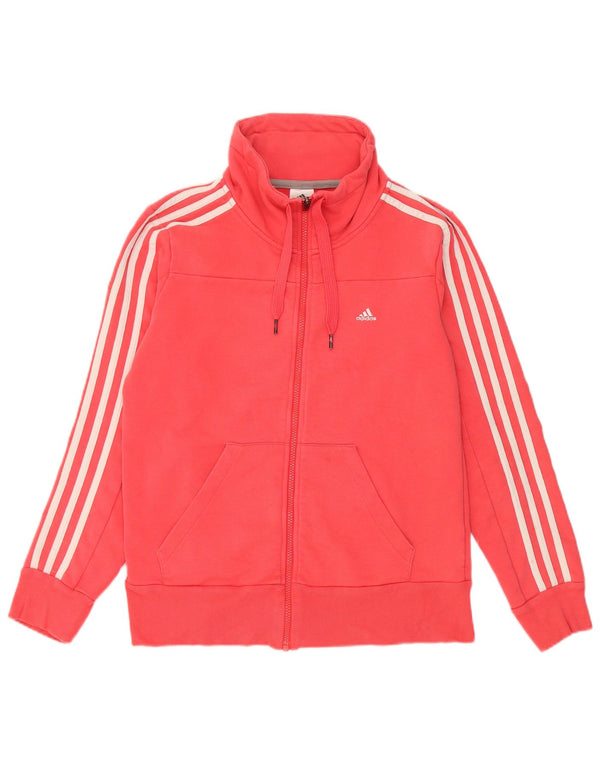 Adidas Dame Climalite Træningsdragt Topjakke UK 12/14 Medium Rød