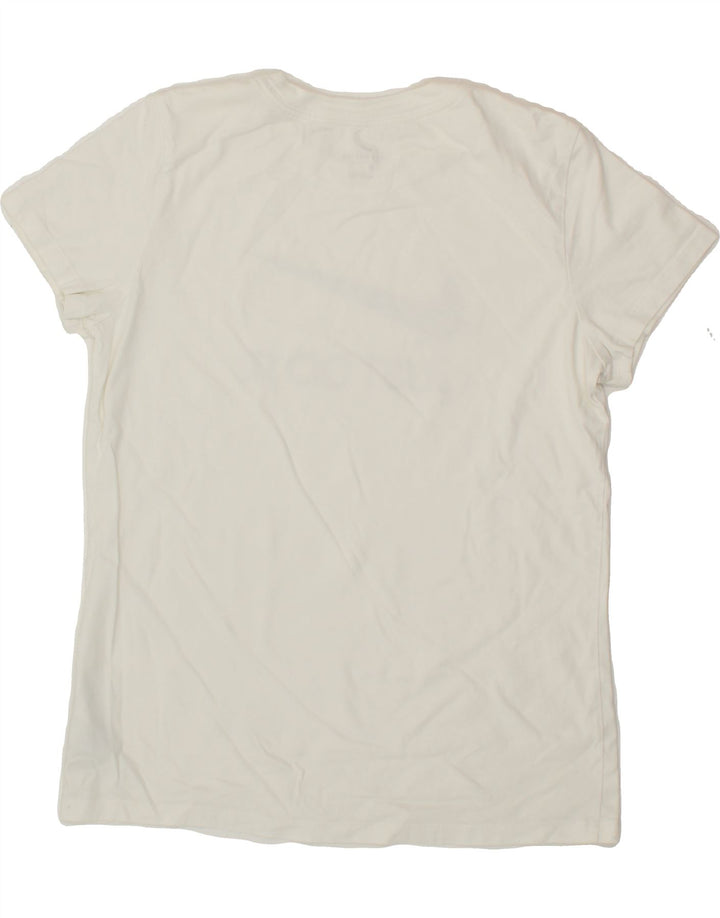 NIKE Mens Graphic T-Shirt Top Small White Cotton Vintage Nike and Second-Hand Nike from Messina Hembry 